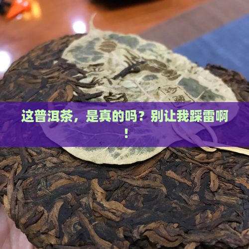 普洱茶是不是正品