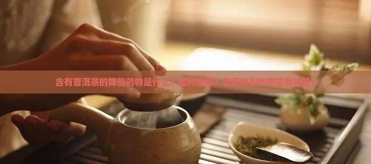 含有普洱茶的降脂药物是什么