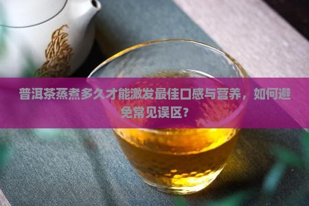 普洱茶蒸煮多久