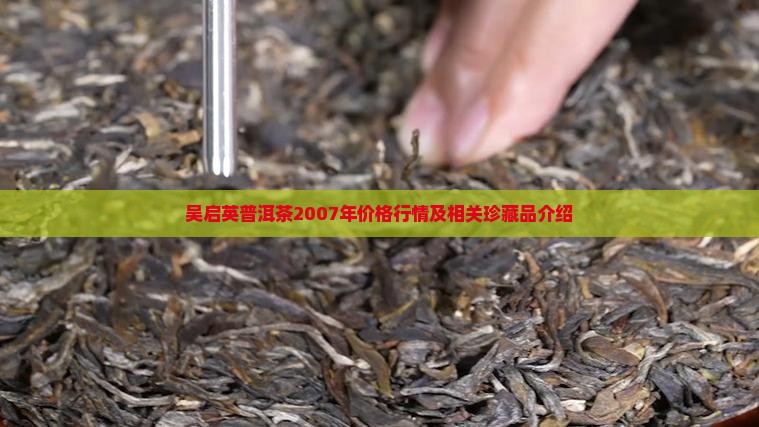 吴启英普洱茶2007年