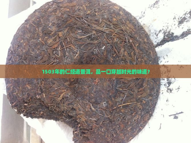 仁经道普洱茶1503