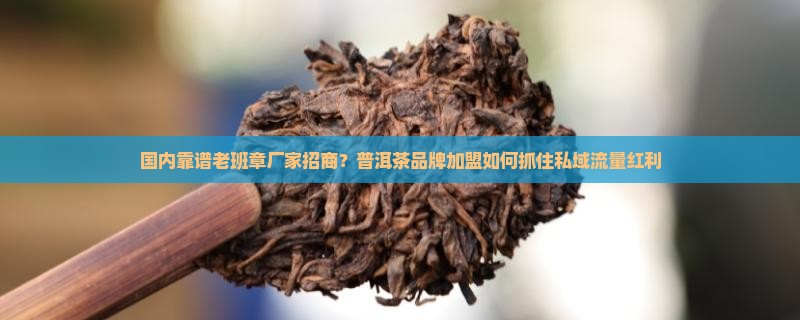 国内靠谱老班章厂家招商