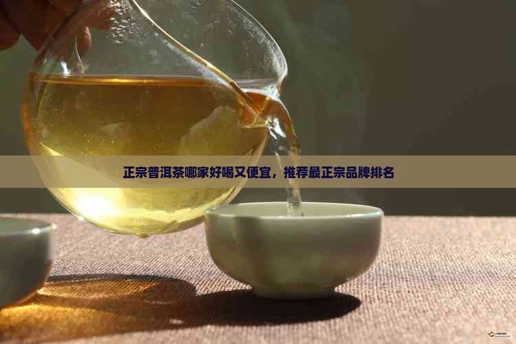 正宗普洱茶哪家好