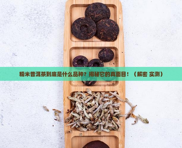 糯米普洱茶属于哪个品种