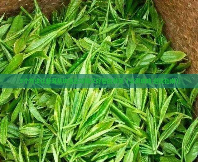 普洱茶块太硬怎么泡好看