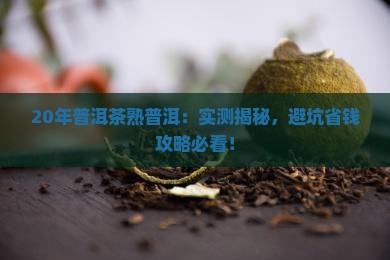 20年普洱茶熟普洱