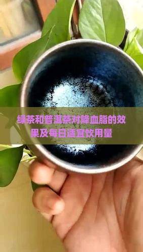 绿茶和普洱茶对降血脂的效果及每日适宜饮用量