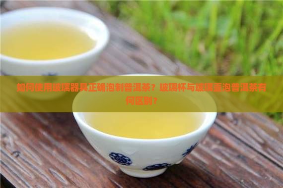 普洱茶用玻璃被泡