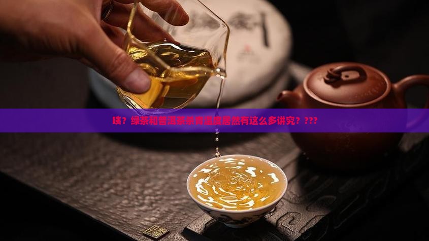 绿茶和普洱茶叶杀青温度