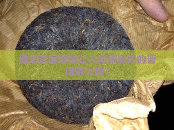 济南知名普洱茶企业家有哪些