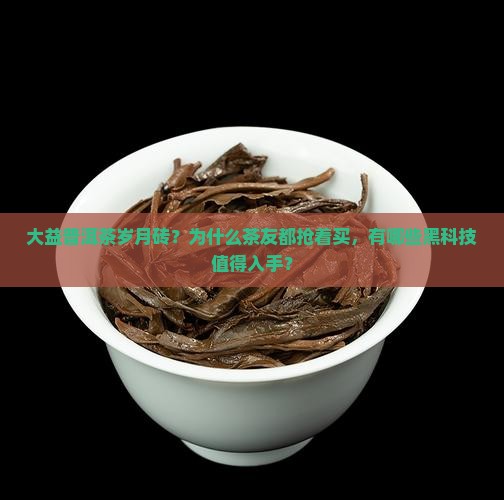 大益普洱茶岁月砖