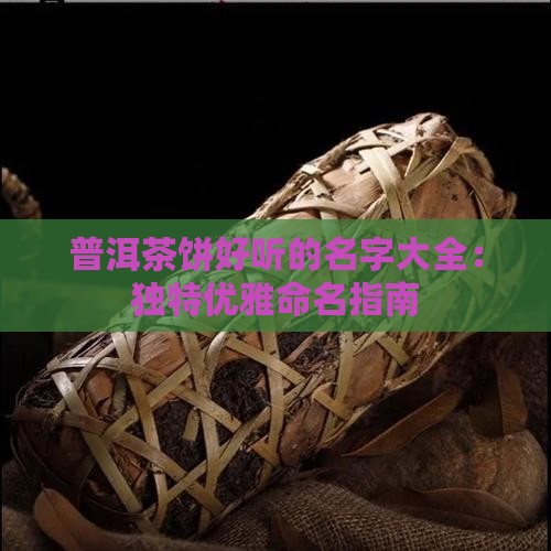 普洱茶饼好听的名字