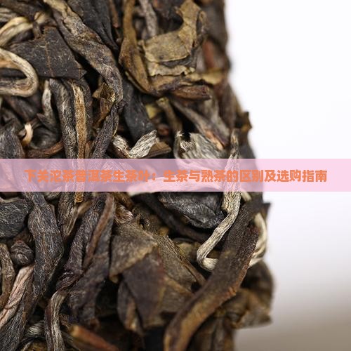 下关沱茶普洱茶生茶叶