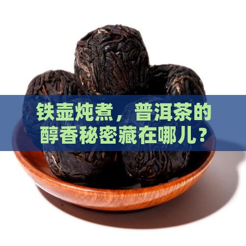 铸铁壶煮普洱茶