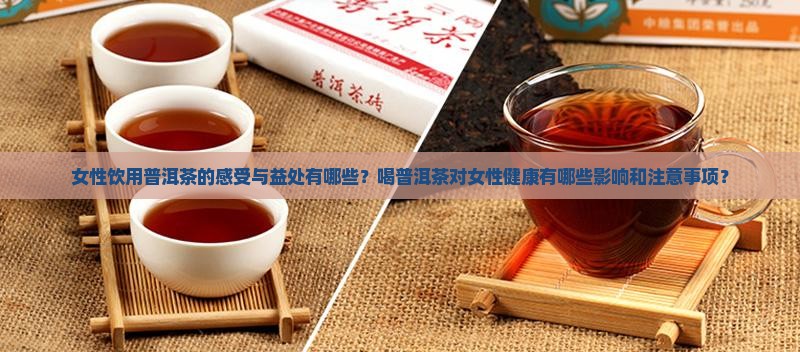 女人喝普洱茶的感觉