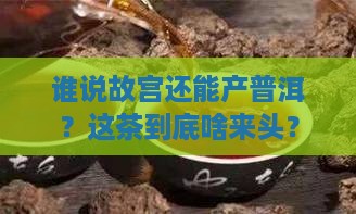 故宫宫苑出产普洱茶