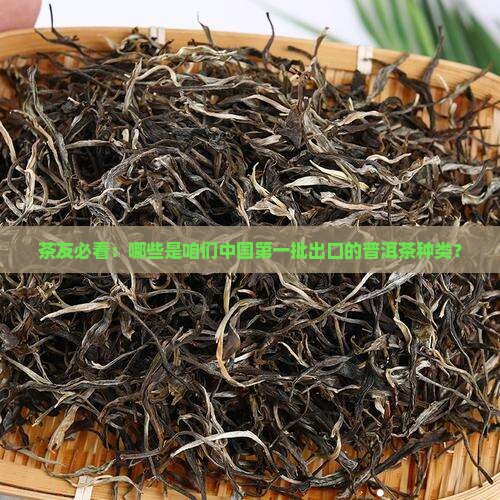 第一批出口普洱茶品种有哪些