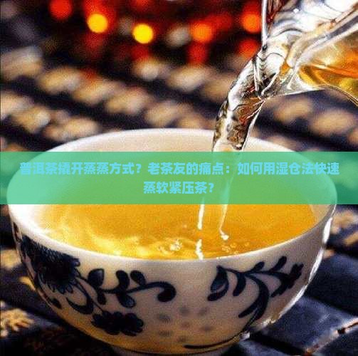 普洱茶撬开蒸蒸方式