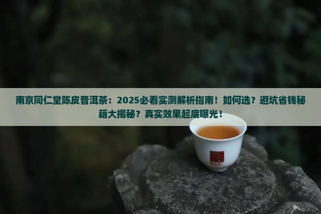 南京同仁堂陈皮普洱茶