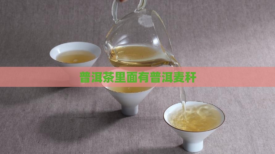 普洱茶里面有麦秆