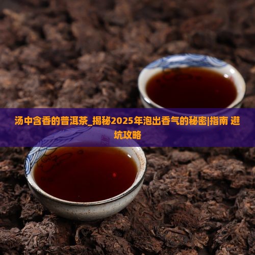 汤中含香的普洱茶