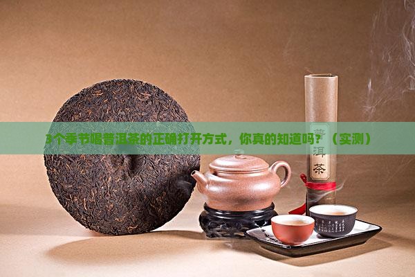 喝普洱茶的季节与喝法是什么