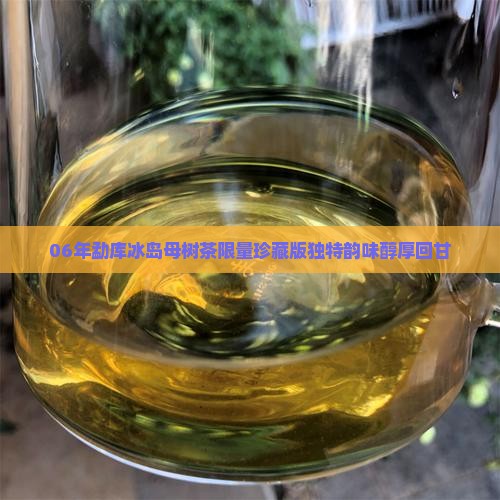 06年勐库冰岛母树茶