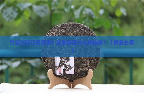 竹宝红印记普洱茶