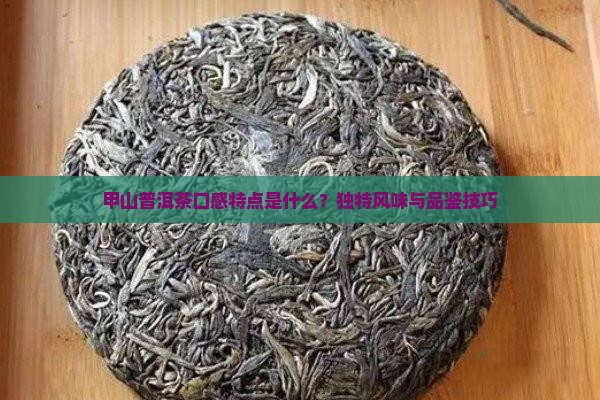 甲山普洱茶口感特点是什么