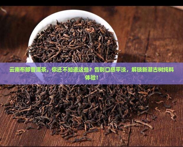 云南布郎普洱茶
