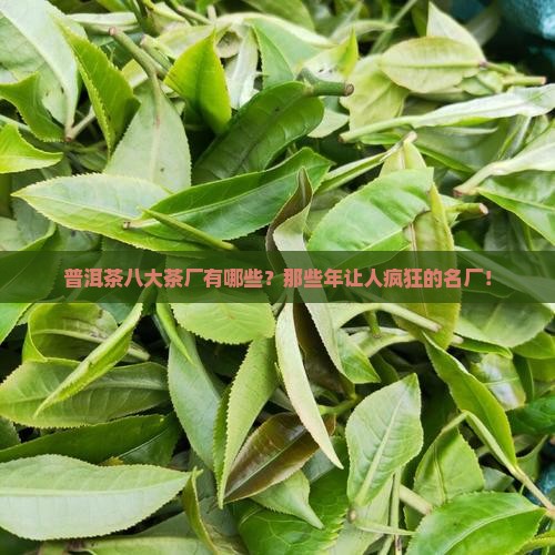 普洱茶八大茶厂有哪些
