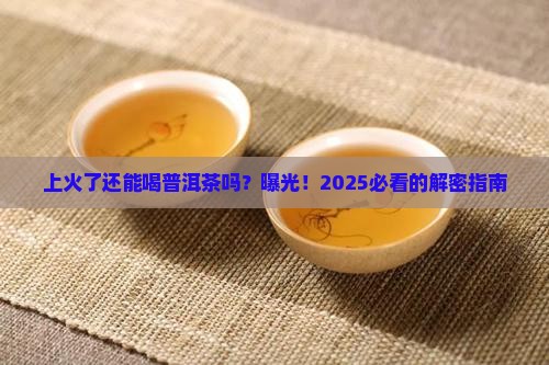 上火能不能普洱茶