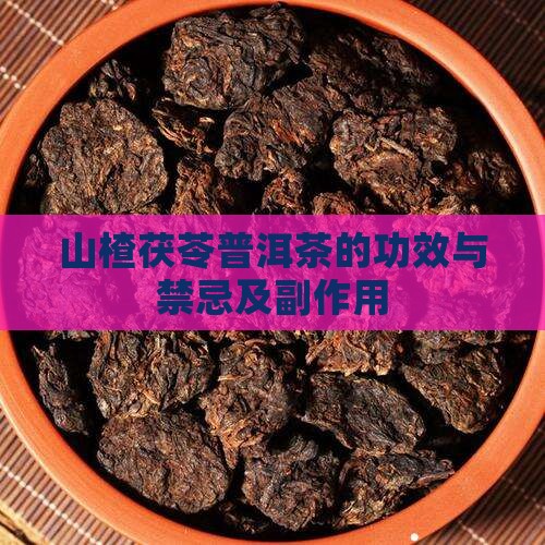 山楂茯苓普洱茶的功效与禁忌
