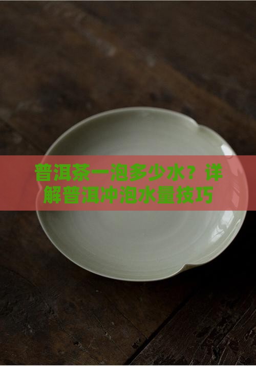 普洱茶一泡多少水