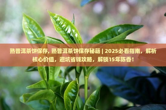 熟普洱茶饼保存