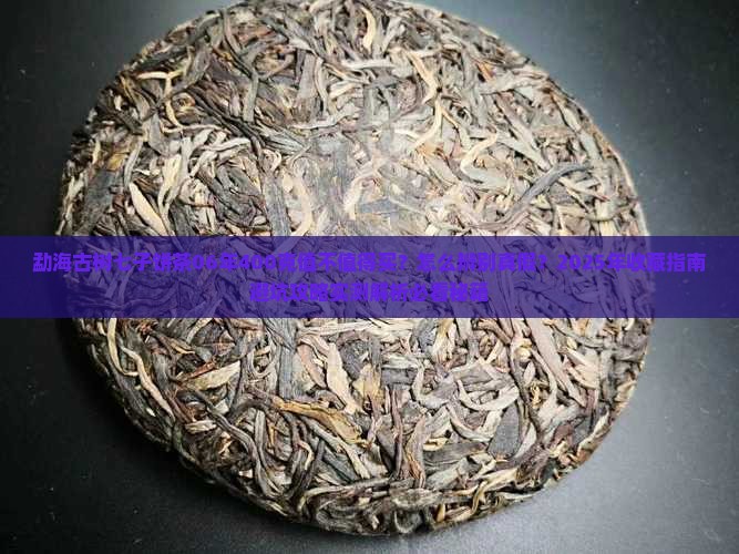 勐海古树七子饼茶06年400克