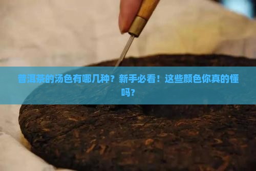 普洱茶的汤色有哪几种