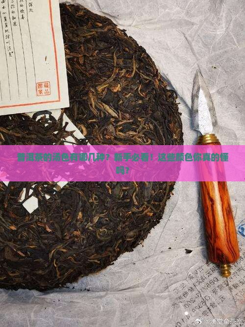 普洱茶的汤色有哪几种