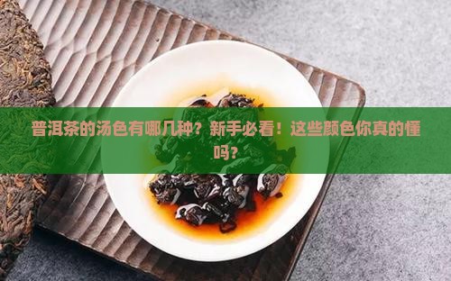 普洱茶的汤色有哪几种