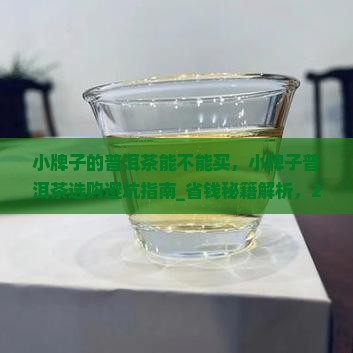 小牌子的普洱茶能不能买