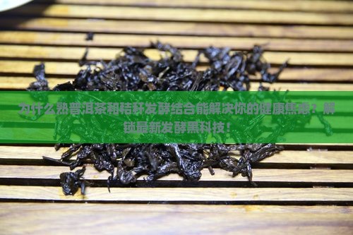 熟普洱茶和秸秆发酵