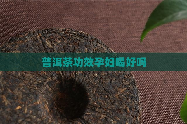 普洱茶功效孕妇喝好吗