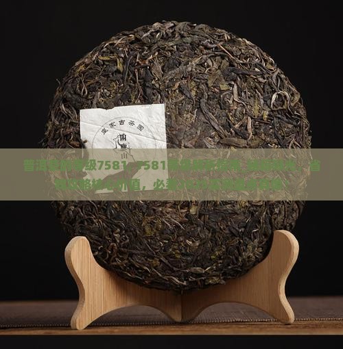 普洱茶的等级7581