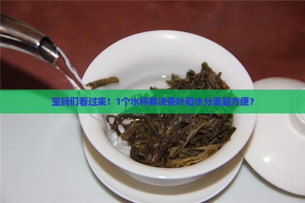 茶叶和水分离的水杯