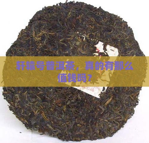 轩辕号普洱茶值钱吗