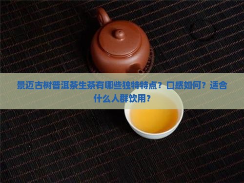 景迈古树普洱茶生茶特点