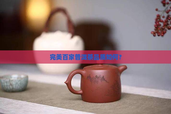完美百家普洱茶好吗