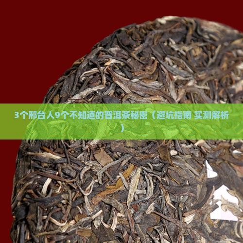 邢台普洱茶知识
