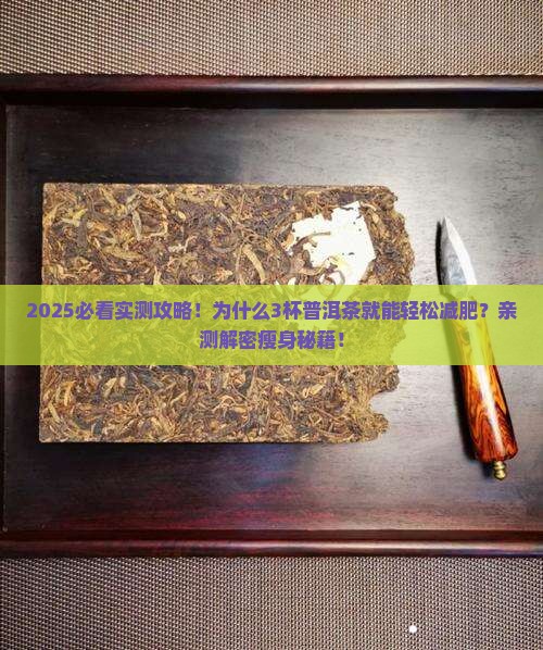 为什么普洱茶减肥推荐喝