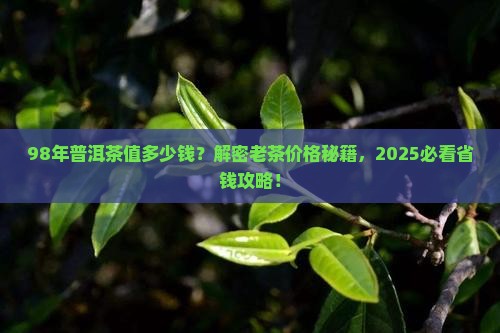 98年普洱茶卖多少